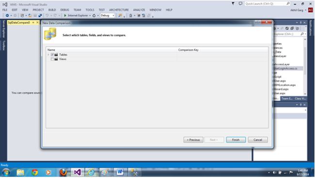 checkboxes and click on next